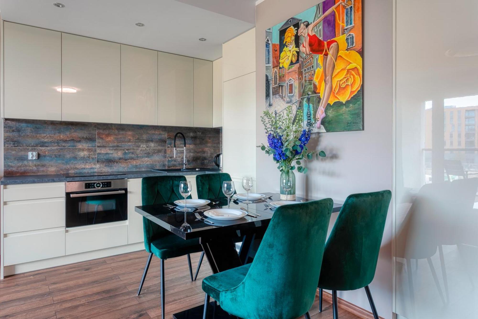 Blue Mandarin - Chlebova Apartments Gdańsk Zewnętrze zdjęcie