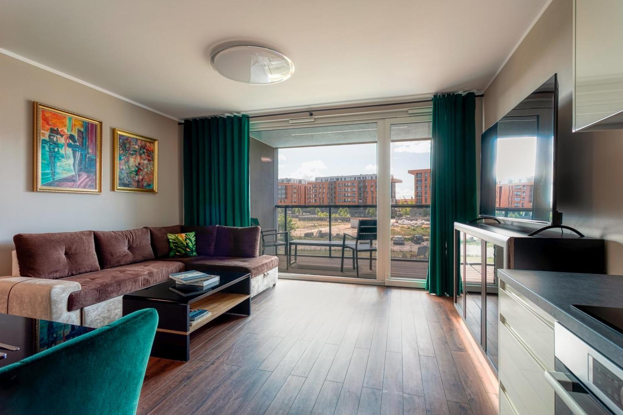 Blue Mandarin - Chlebova Apartments Gdańsk Zewnętrze zdjęcie