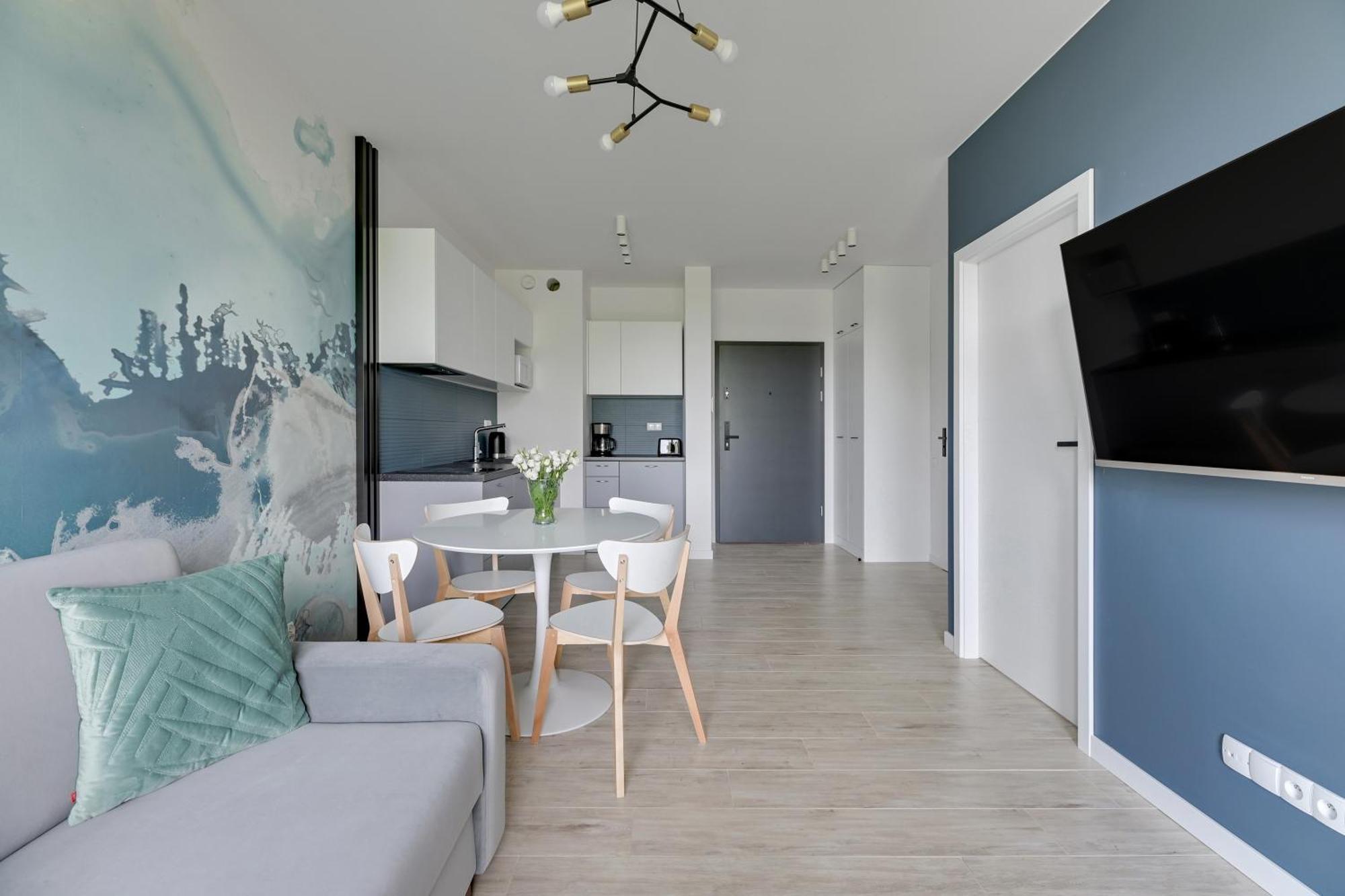 Blue Mandarin - Chlebova Apartments Gdańsk Pokój zdjęcie