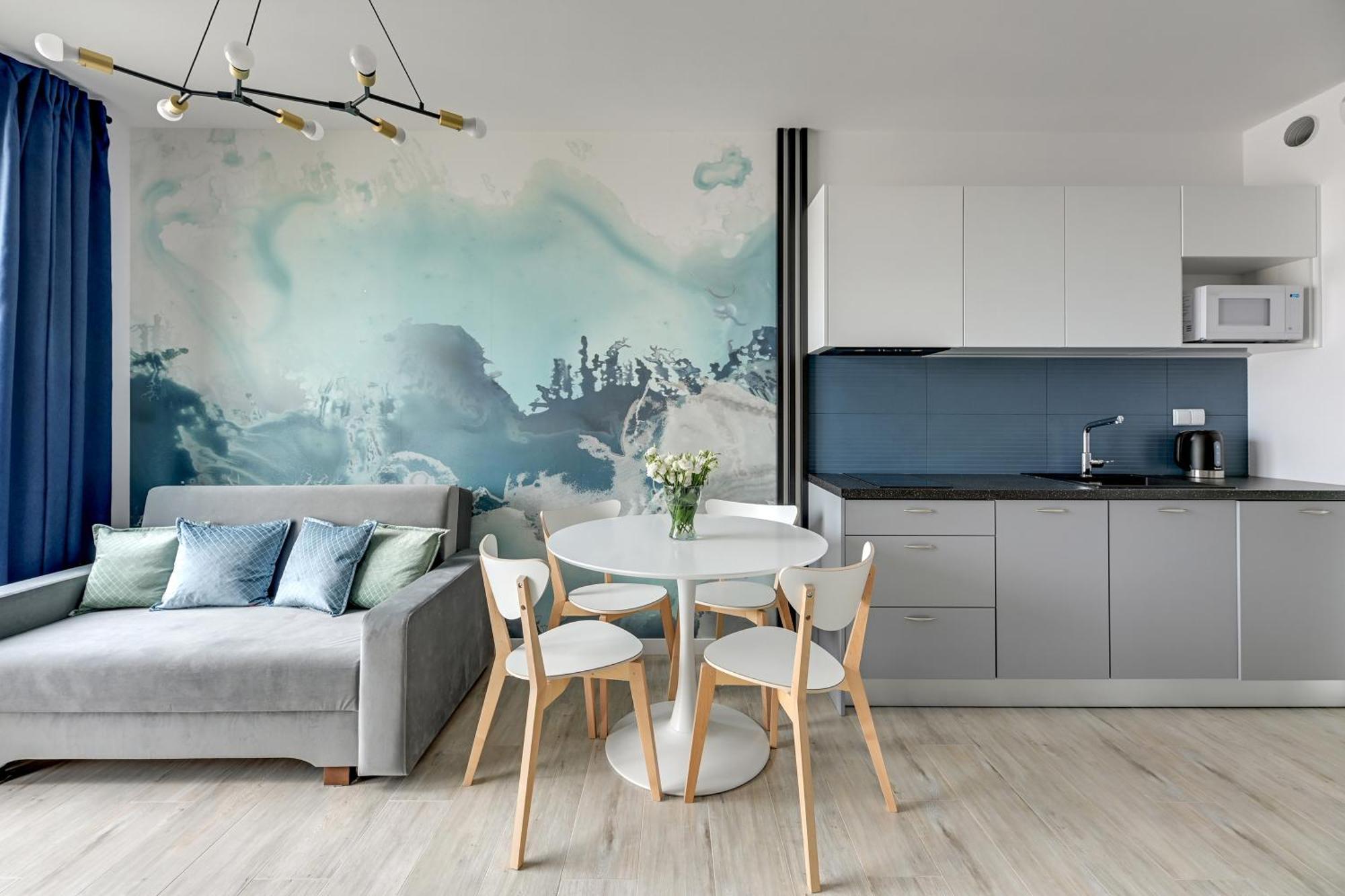 Blue Mandarin - Chlebova Apartments Gdańsk Pokój zdjęcie